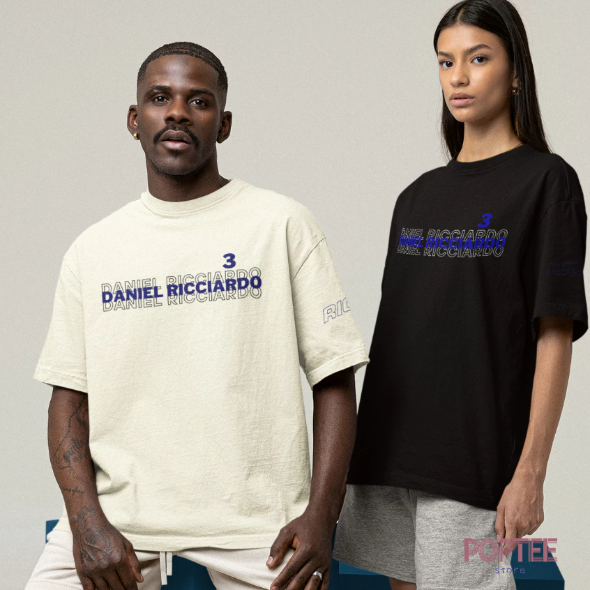 CAMISETA DANIEL RICCIARDO 100% ALGODÃO | Shopee Brasil