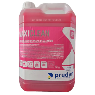 Abrilhantador de Cabeçote e Peças de Alumínio Maxi Clean Prudem Química 5L