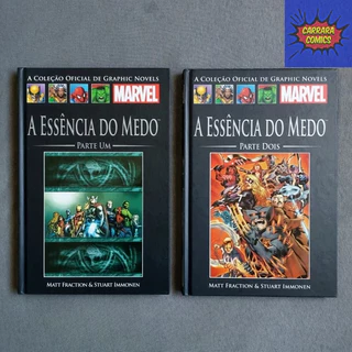 HQ A Essência do Medo - Partes 1 e 2 (Matt Fraction) - Salvat Preta Volumes 70 e 71