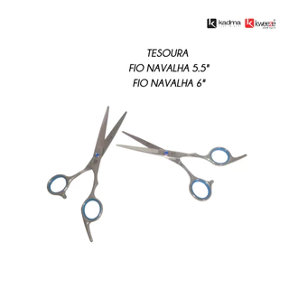 Tesoura Profissional fio navalha