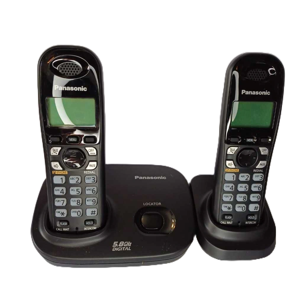 Telefone sem Fio Panasonic com 2 Ramais KXTG6713 em Promoção é no Bondfaro