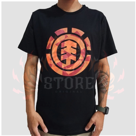 Camiseta 100% Algodão Elem3nt Moda Streetwear Skatista Lançamento Envio Imediato