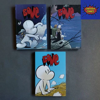 HQ Bone - Trilogia Completa (1.376 Páginas, Jeff Smith, 3 Volumes, Editora Todavia)