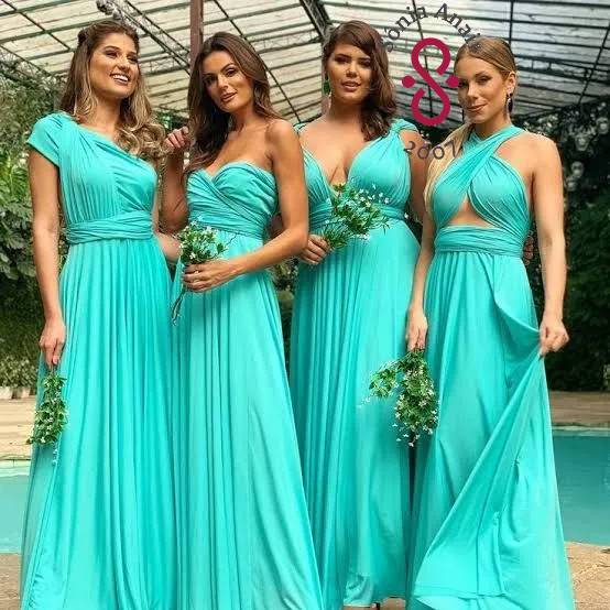 Vestido verde esmeralda para madrinha hot sale de casamento