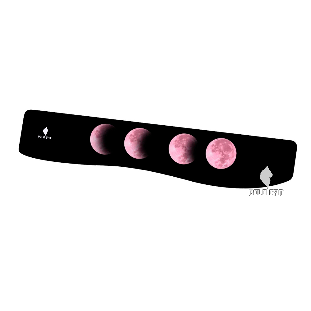 Apoio de Teclado Curvo Ergonomico Fases da Lua | Shopee Brasil