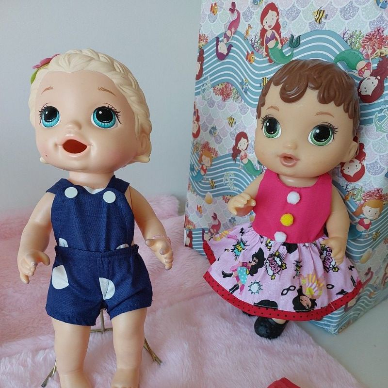 Roupa Baby Alive Boneca Kit Roupinhas C/ 11 Peças Pronta Entrega ...
