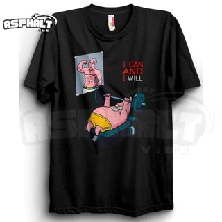 Camisa Patrick Majinboo Acedemia Fitness Maromba Streetwear Premium - Camiseta 100% Algodão Fio 30.1 - Envio Mais Rápido do Brasil! - Asphalt Vibe