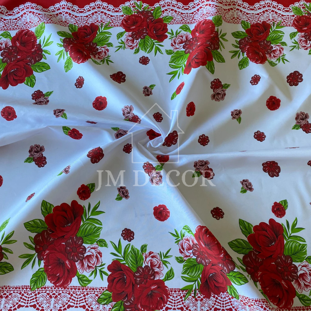 Tecido Oxford Toalha De Mesa Para Cozinha Comida e Bebida Estampada