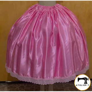 SAIA DE CETIM ROSA ESCURO - UMBANDA E CANDOMBLÉ
