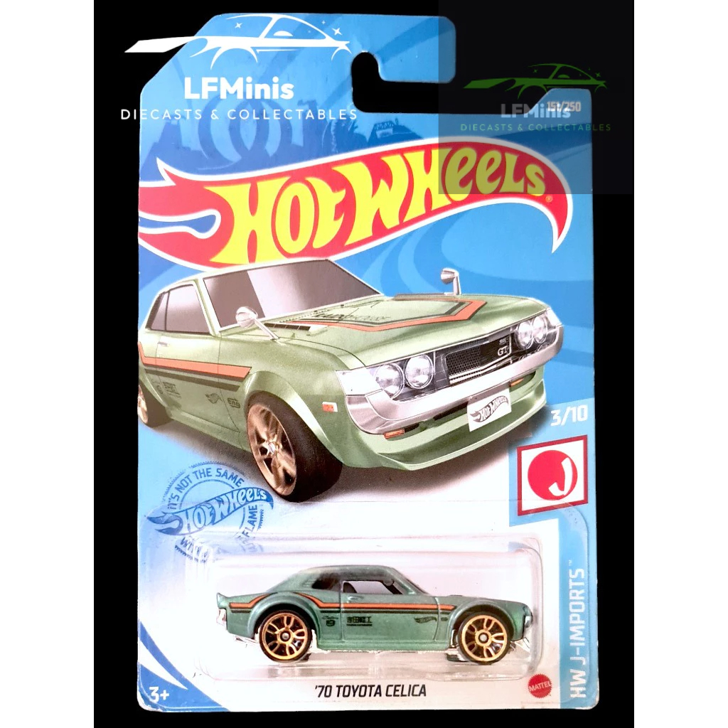 Hot Wheels - '70 Toyota Celica (miniatura lacrada) | Shopee Brasil