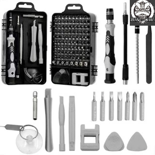 Kit Ferramentas 115 Peças Jogo Mini Chaves Precisão Multiuso Celular Notebook Tablet