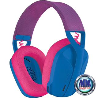 Headset Gamer Sem Fio Logitech G435, Lightspeed e Bluetooth, Dolby Atmos, USB, PC, PS4, PS5, Mobile, Drivers 40mm, Azul - 981-001061