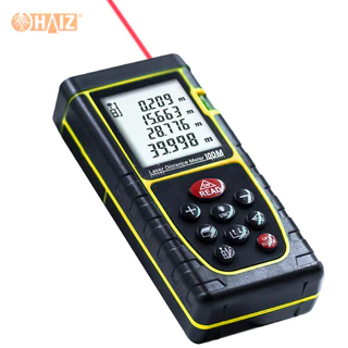Trena Digital a Laser Medidor De Distância Área Volume 100Metros Polegada C HZ-T100M