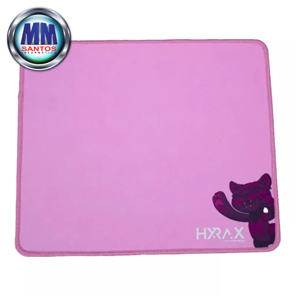 Mouse Pad Gamer Hyrax HMP300 - Rosa - Speed - 300x250
