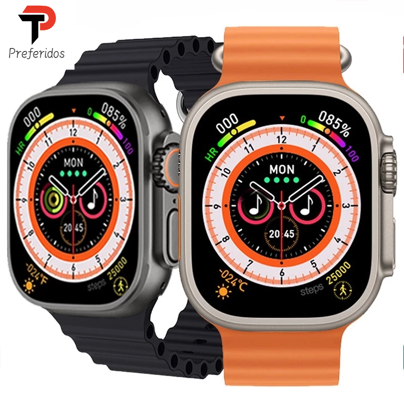 Smartwatch x8 ultra masculino relógio inteligente com chamada por voz Bluetooth