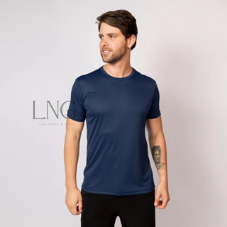 Camiseta Dry Fit 100% Poliamida Malha Fria Corrida Masculina Academia Casual Treino