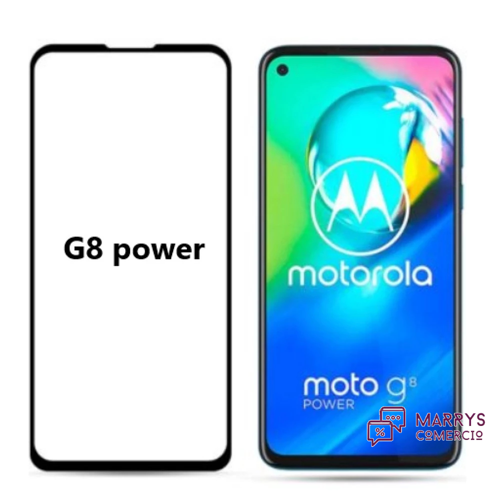 Película Vidro Temperado 6D Compatível Moto G8 Power