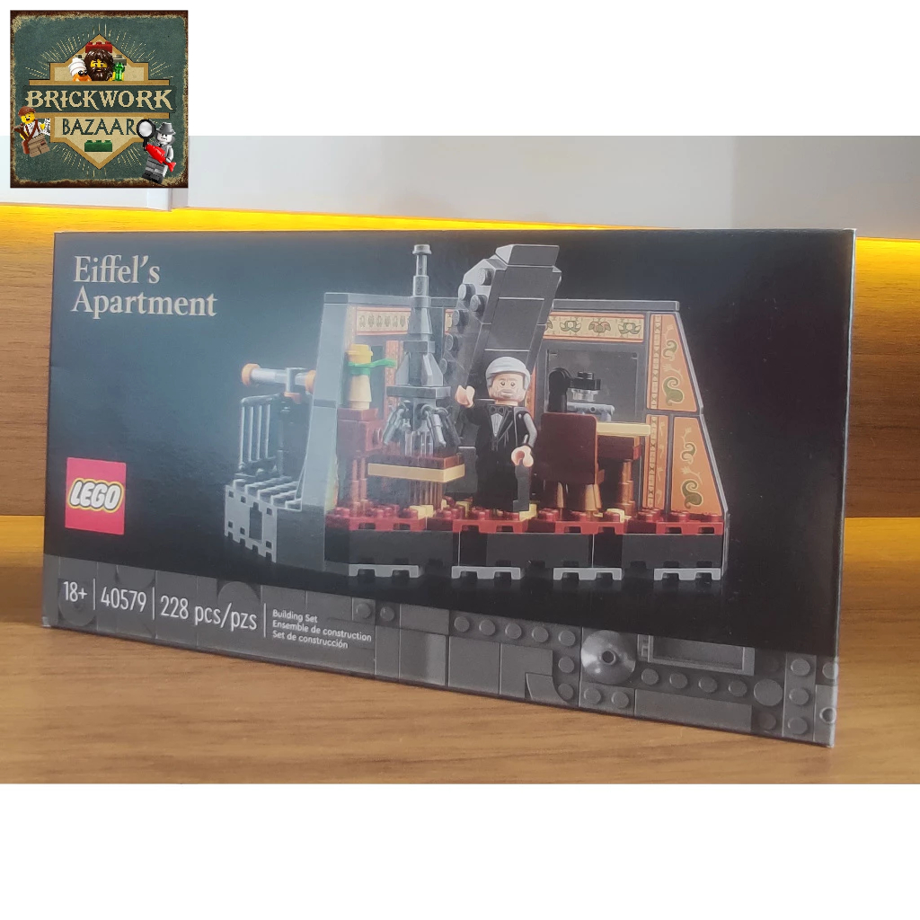 1 Lego Eiffel's Apartment Set 2024 #40579