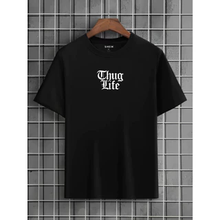 Camiseta Streetwear Thug Life Promoção