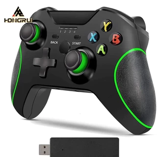 Controle 2.4G Game Sem Fio Game Controller Joystick Para Xbox One PS3 PC e Android