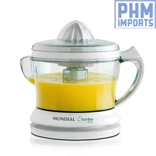 Espremedor Turbo Citrus, Mondial, Branco, 25W, 110V - E-01