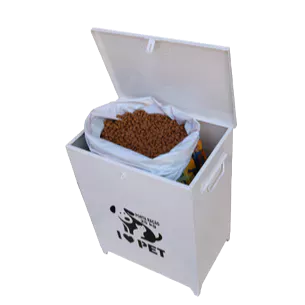 Porta Ração/Objetos p/ Cães Gatos FERCAR 5kg,10kg,15kg, 25KG