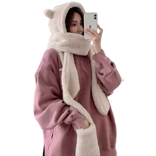 Lindo Chapéu/ Touca De Inverno Da Moda Estilo Coreano para proteger do frio
