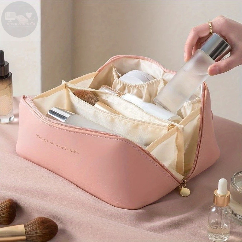 Necessaire Organizador Cosmético Maquiagem Feminino Para Viagem Em Alto Qualidade