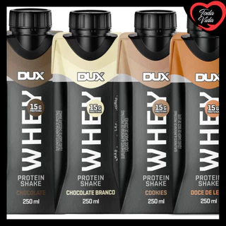 WHEY PROTEIN 4 SABORES SHAKE DUX 250ML
