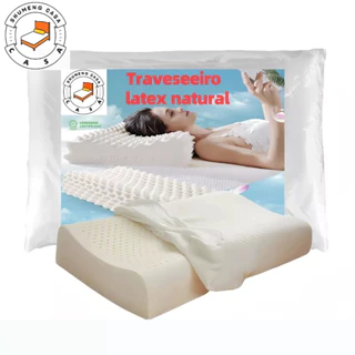 Travesseiro latex tailandia natural importada para coluna cervical