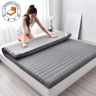 Colchão de espuma com boa ventilação, de firmeza média para conforto,- cinza altura 4cm