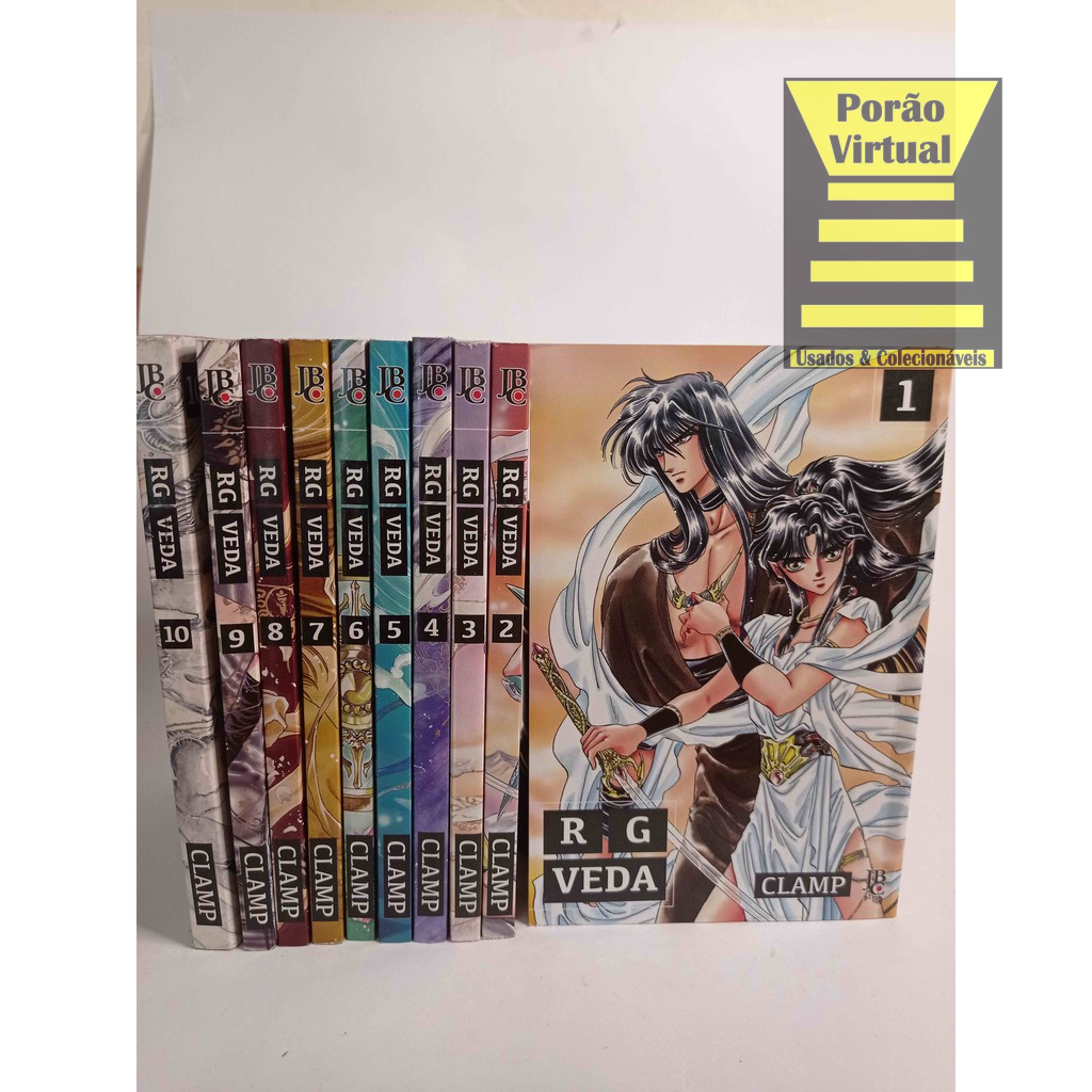 Rg Veda - Complete Sua Coleção Mangá / Valor Unidade Clamp JBC