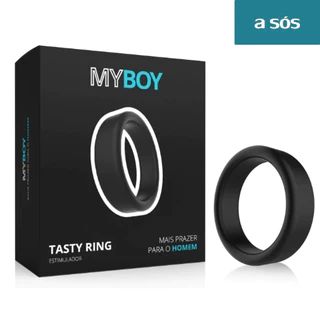 Anel Peniano Silicone Preto My Boy Black Tasty Ring