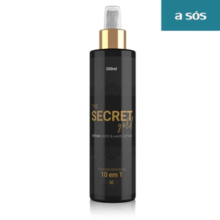 Hidratante Capilar E Corporal Elixir Da Sedução The Secret Gold 10 Em 1