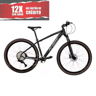 Bicicleta Aro 29 KSW 12v Suspensão C/ Trava Freio Hidráulico