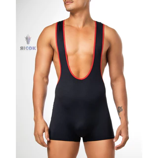 Uniforme de Wrestling Ricok Couture Singlet Bodysuit