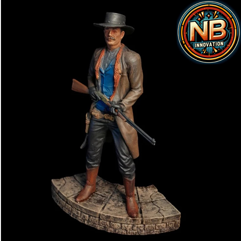 Estátua Cowboy / Vaqueiro - Faroeste Figure Colecionavel - NB Innovation