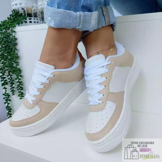 Tênis Feminino Casual Básico, Tendência Moda, Cano Baixo, Lindo, Moderno, Resistente, Leve, Confortável, Academia, Caminhada, Dia a Dia