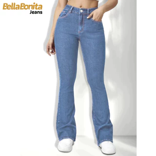 Calça Jeans Flare Feminina Lycra Levanta Bumbum Premium estica muito Lançamento