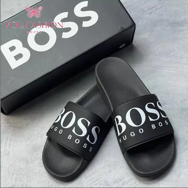 Chinelo Slide BOSS Grife Importado Mega Descontão