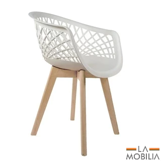 Cadeira Sala de Jantar Web Wood Cores Diversas