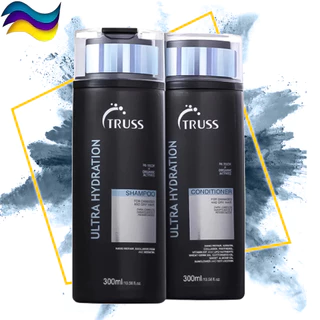 Truss Kit Shampoo + Condicionador 300ml Ultra Hydration Cabelos Secos e Danificados Maciez Brilho