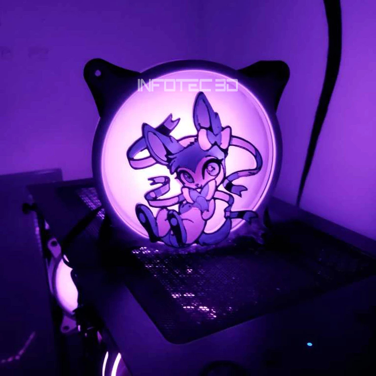 Grade Para Fan 120mm Pokemon Sylveon Cover Fan 120mm Sylveon