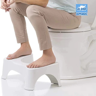 Banquinho De Cócoras Apoio De Pé P/ Fazer Coco Vaso Sanitário