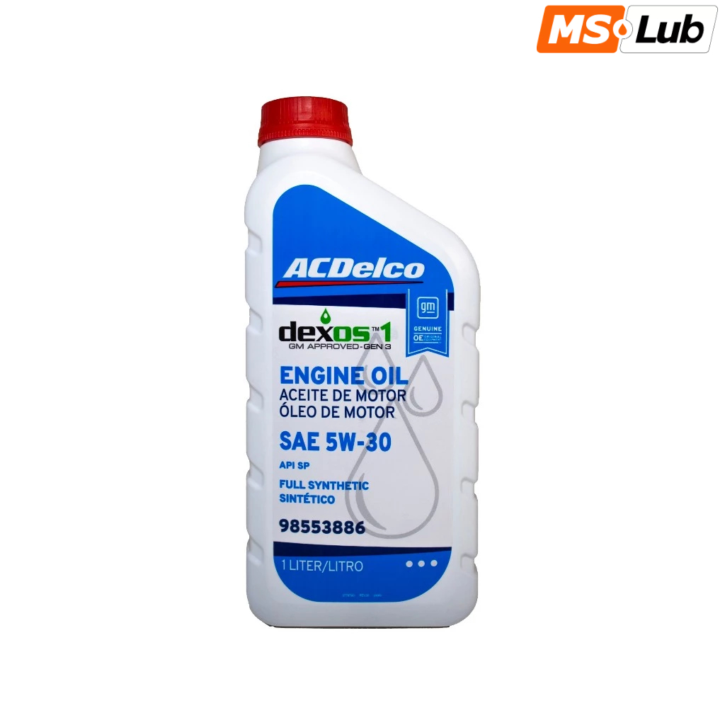 Acdelco 5w30 Sintético dexos 1 - para Correia banhada a Óleo | Shopee ...