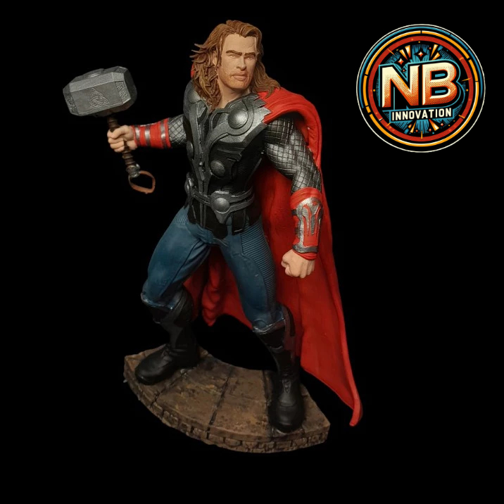 Thor Estátua - Os Vingadores Figure Colecionavel - NB Innovation
