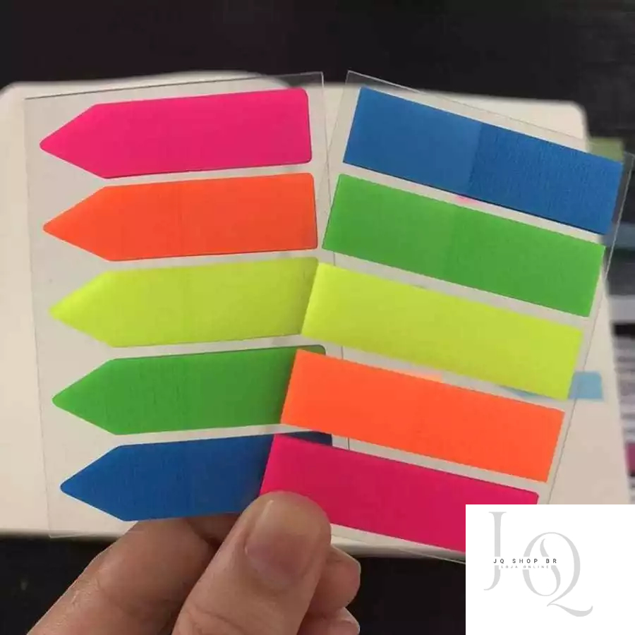 Kit1/3/5pacote de Nota Adesiva Marcador de páginas 5 cores e modelo aleatorio 125 folhas