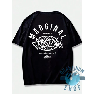 Camiseta Marginal Streetwear Moda Rua Lancamento Unissex 100% Algodão - Envio Rápido