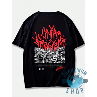 Camiseta Comunidade Streetwear Moda Rua Lancamento Unissex 100% Algodão - Envio Rápido