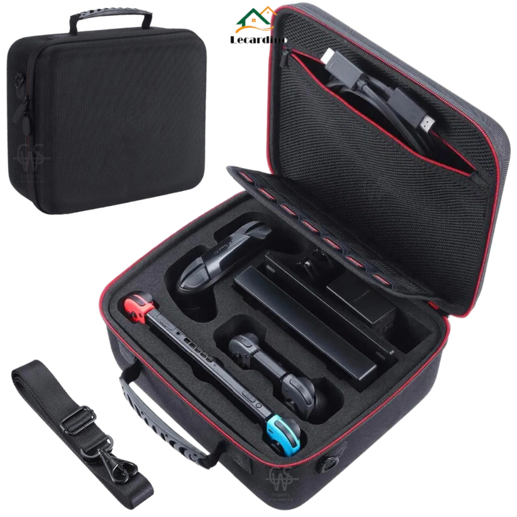 Saco De Transporte Rígido Para Bolsa Nintendo Switch Console Acessórios De Interruptor NS
